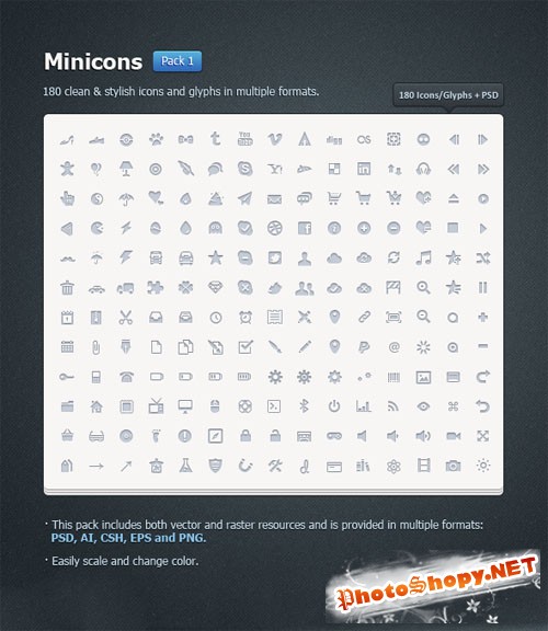 Icons - Minicons Pack 1