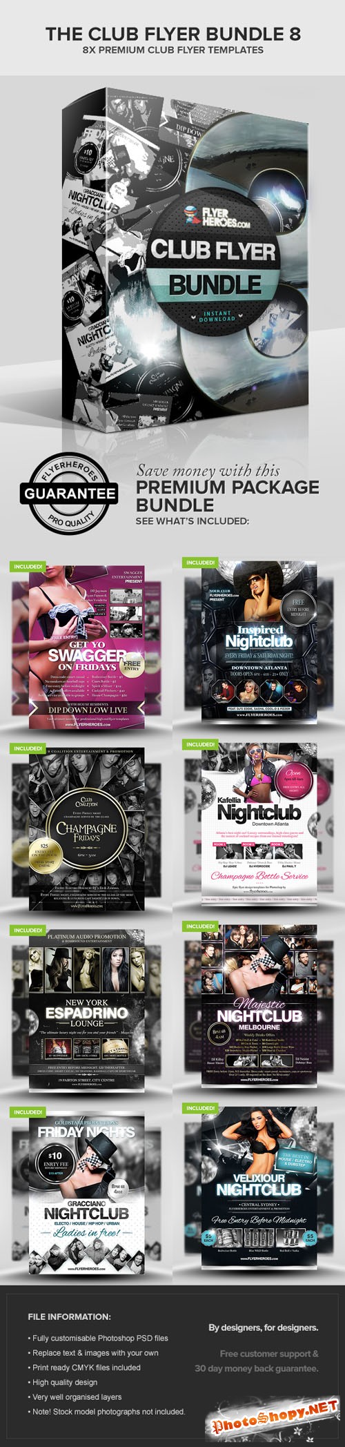 The Club Flyer Bundle 8