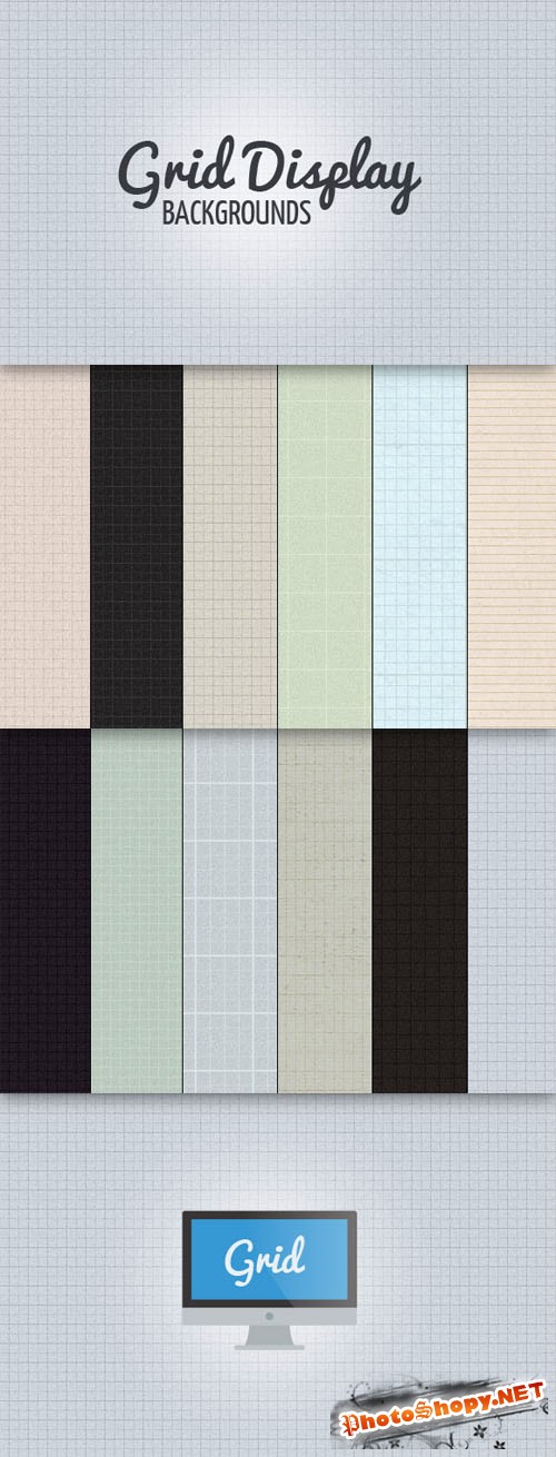 WeGraphics - Grid Display Backgrounds