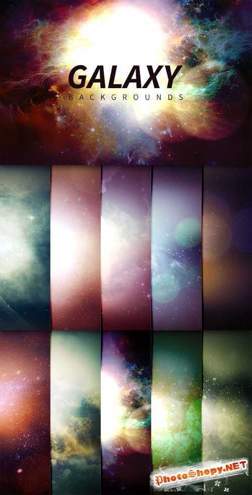 WeGraphics - Galaxy Backgrounds