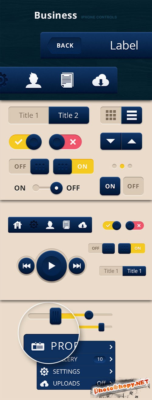 WeGraphics - Business iPhone Controls