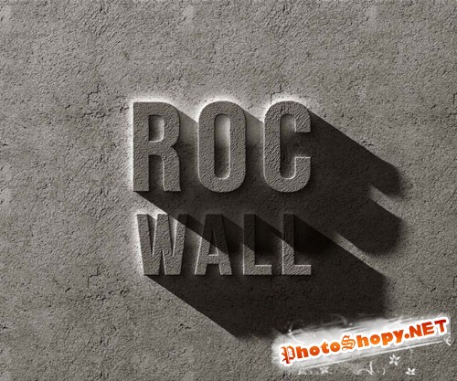 Pixeden - Psd Concrete Rock Text Effect