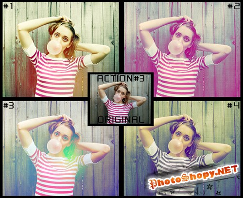 Colourful Photoshop Actions Pack #2