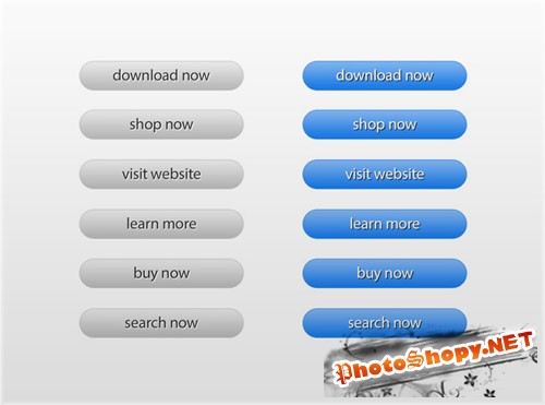 Apple-centric E-commerce Button Set
