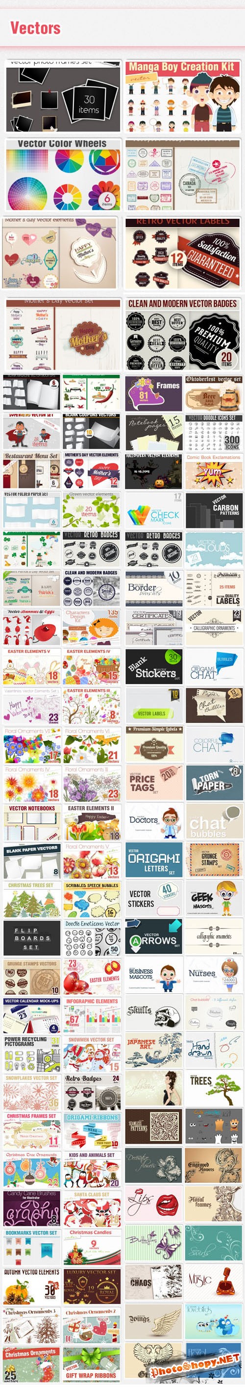 114 Premium Vector Sets from DesignTNT