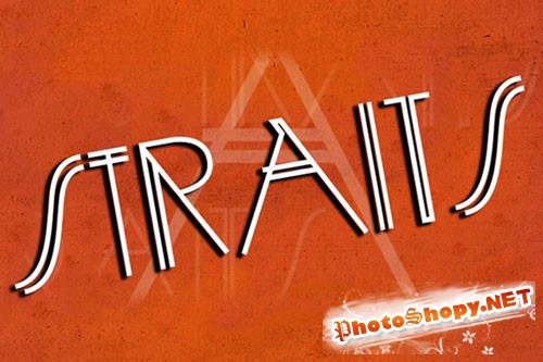 Straits Light Font