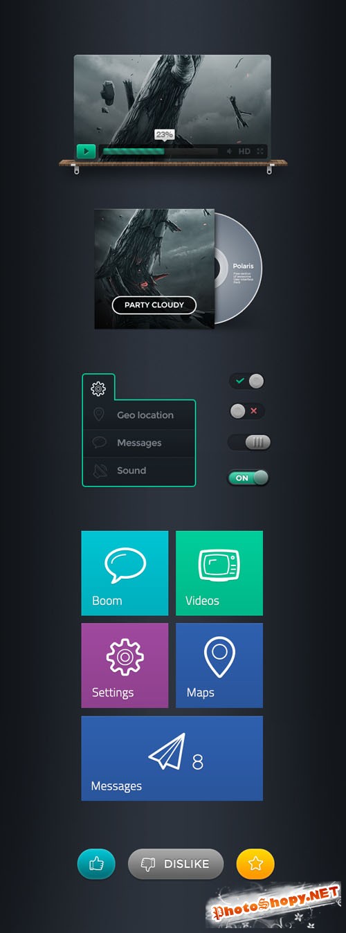 Polaris User Interface Template