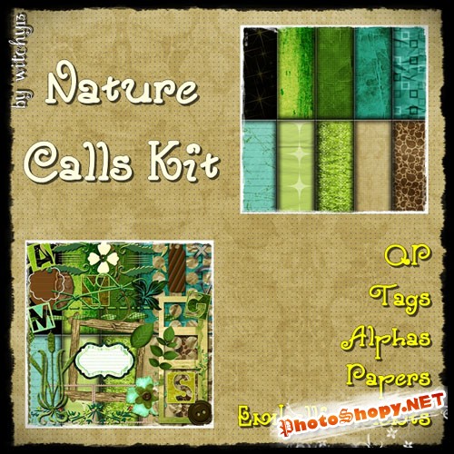 Scrap Set - Nature Calls