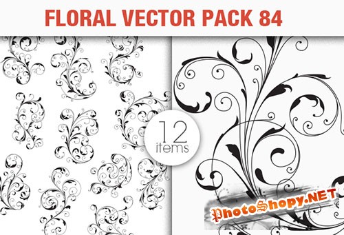 Floral Vector Pack 84