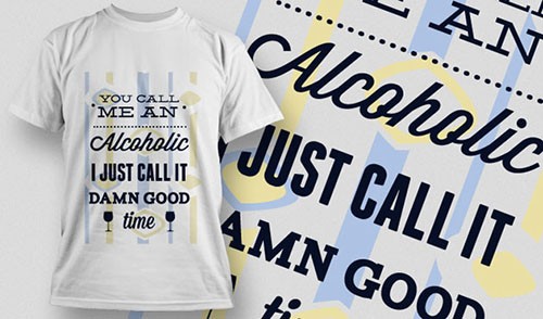 Vector T-Shirt Design 682