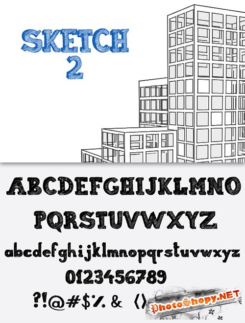 Sketch Font Pack 2