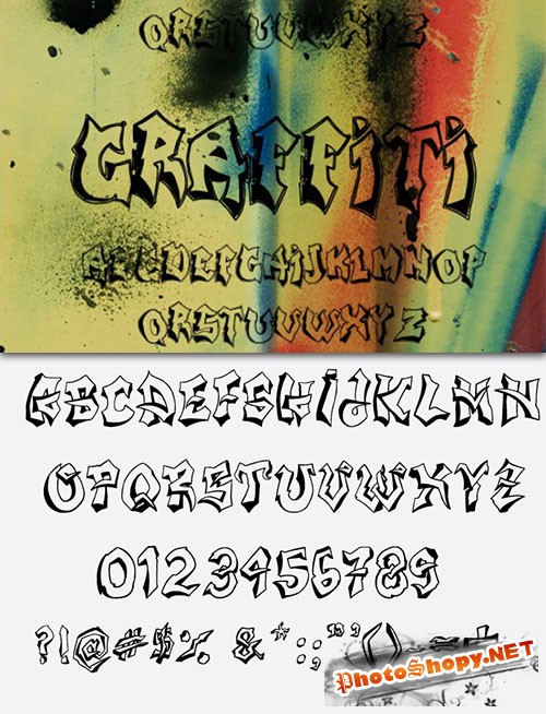 Graffiti Fonts Pack 2