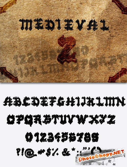 Medieval Fonts Pack 2