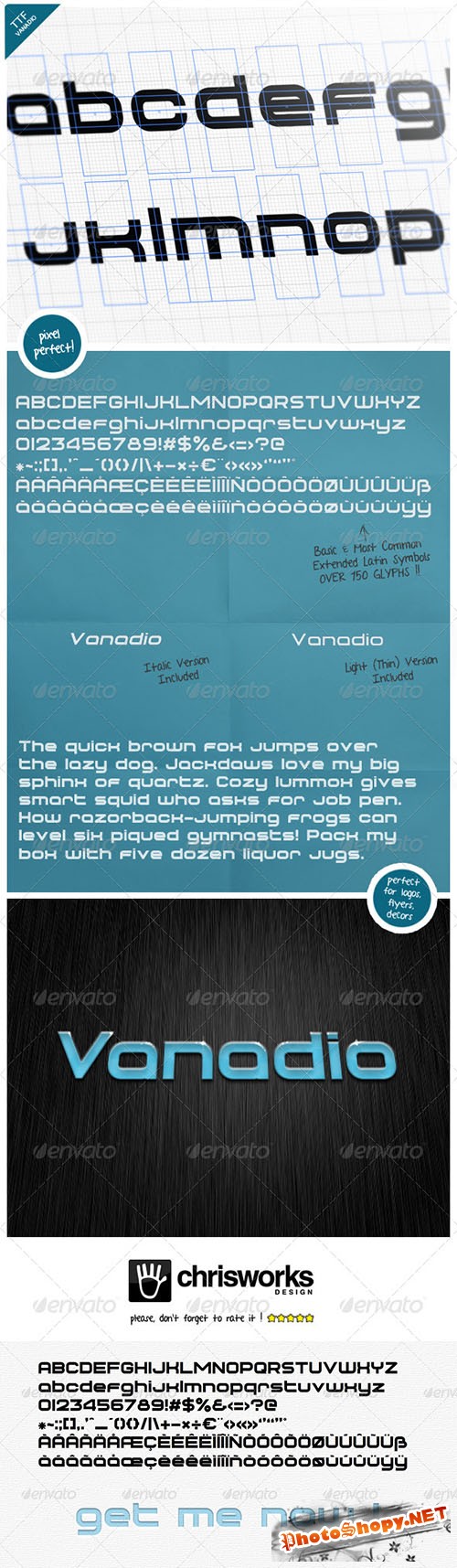 GraphicRiver - Vanadio - TTF Fonts
