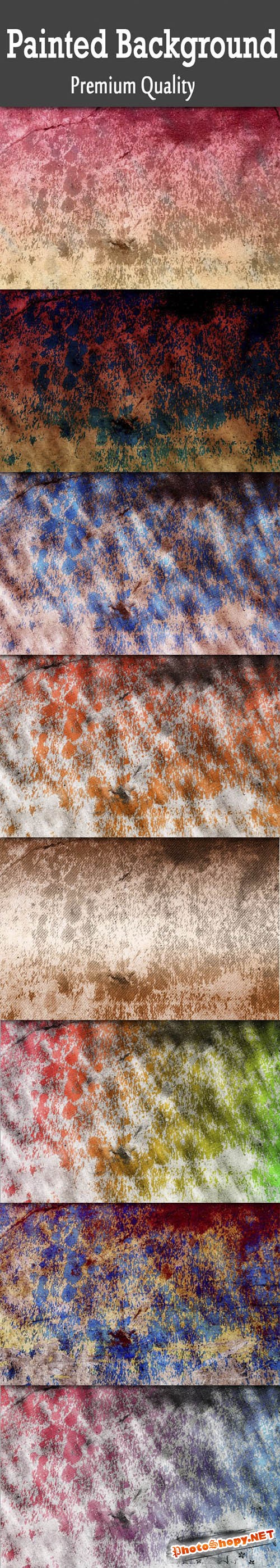 8 Awesome Painted Backgrounds