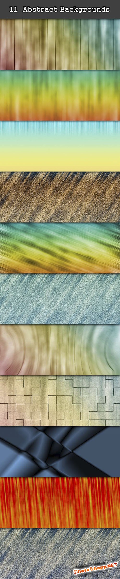 11 Awesome Abstract Backgrounds