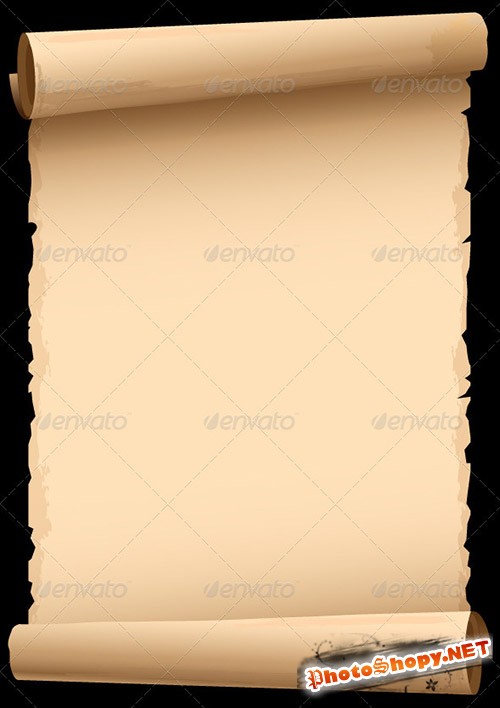 GraphicRiver - Old paper scroll 672859