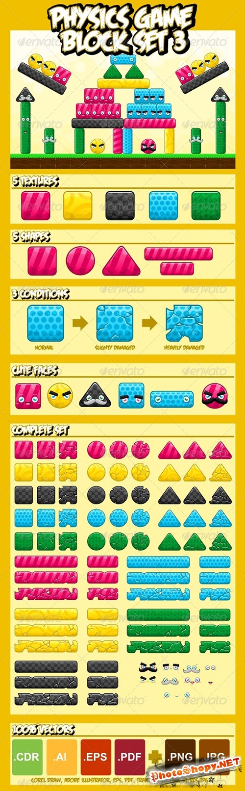 GraphicRiver - Physics Game Block Set 3 - 4344164